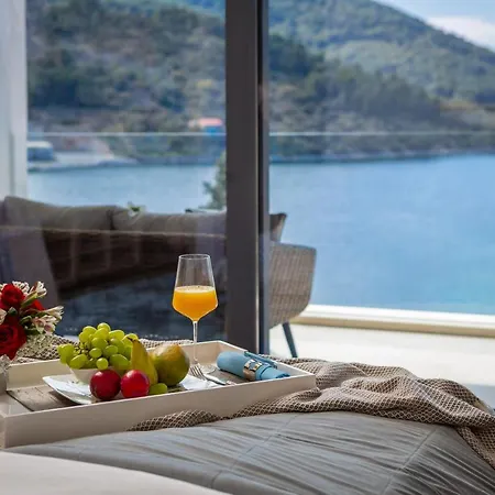 Beachfront Grain Of Salt With Pool Vila Vela Luka